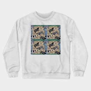 Cow Crazy Crewneck Sweatshirt